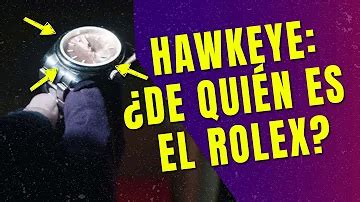 de quién es el rolex en hawkeye|Why Is The Avengers Rolex So Important In .